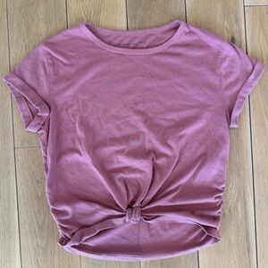 Abercrombie & Fitch Girls' Tie Front Short Sleeve T-Shirts Size 11-12